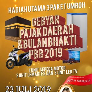 Gebyar Pajak Daerah 2019 Akan dimeriahkan oleh Viola KDI