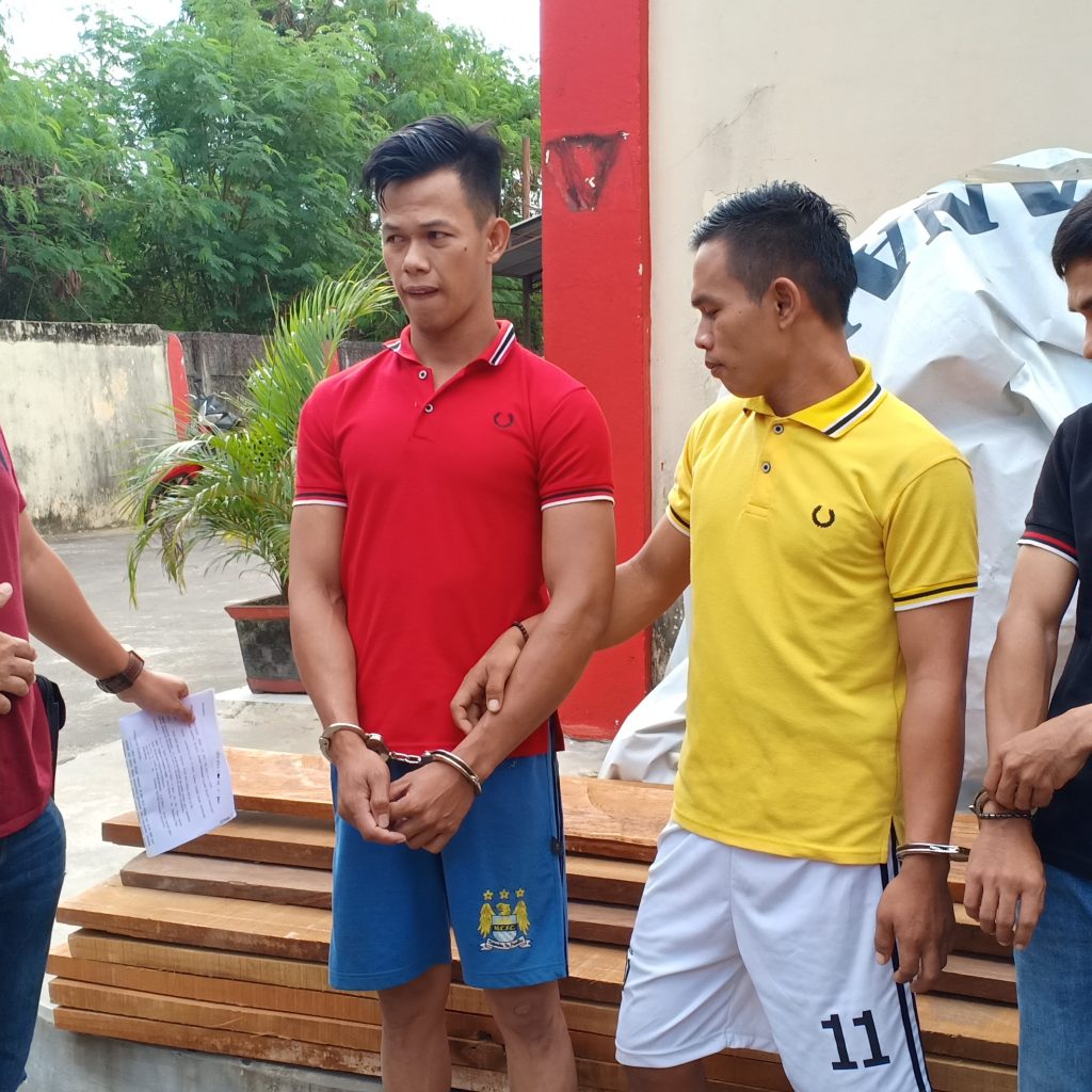 Tiga Karyawan Depot Kayu, Nekat Curi Kayu Milik Bosnya