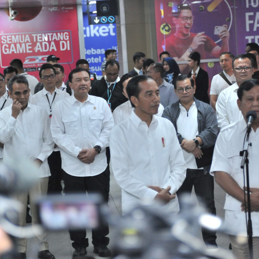Ucapkan Selamat Kepada Jokowi, Prabowo: Ingin Berbuat Yang Terbaik Untuk Kepentingan Rakyat