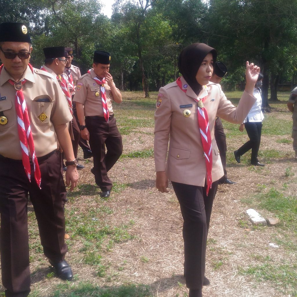 Hidupkan Kembali Gerakan Pramuka,  Fitrianti Tinjau Bumi Perkemahan
