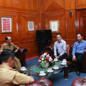 Ingin Maju Pencalonan Seniman Muda, Cek Daus  Minta Restu Walikota Palembang