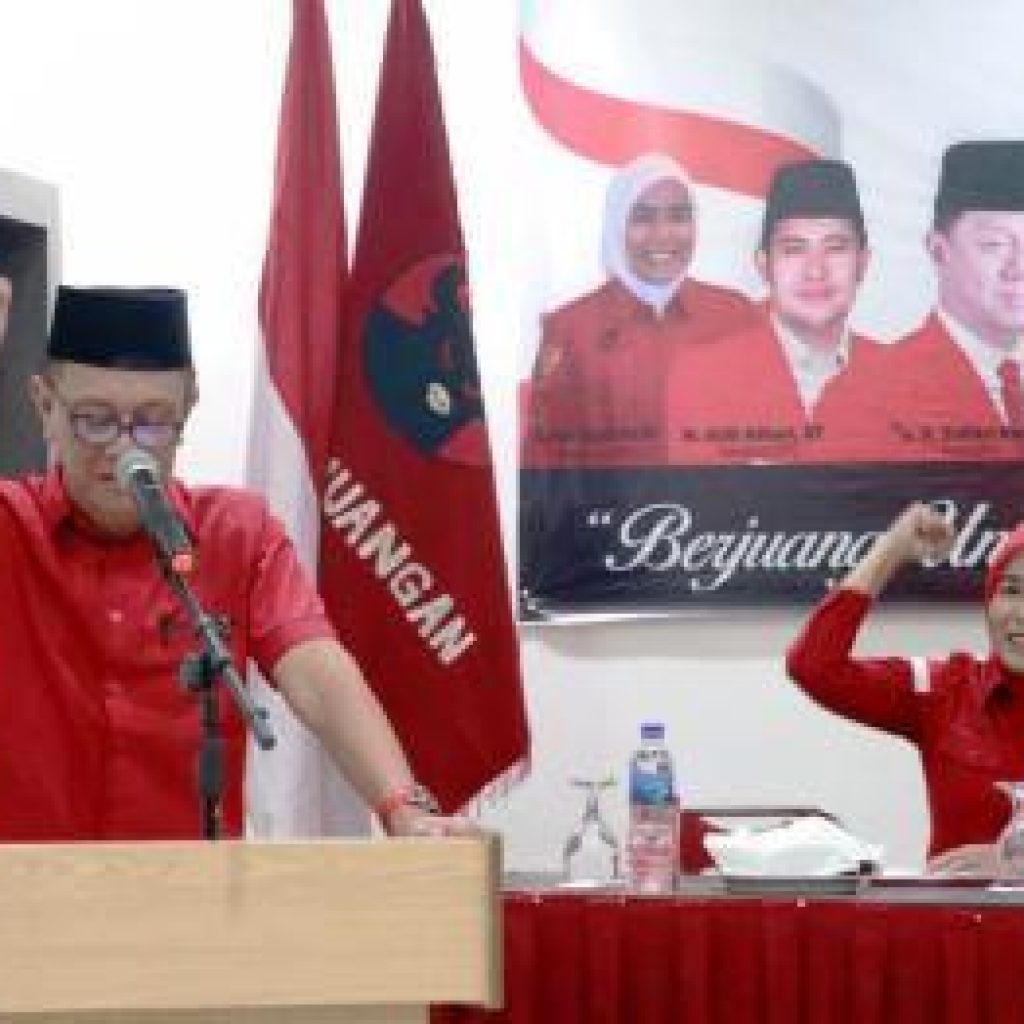 Fitri Agustinda Terpilih Menjadi Ketua DPC PDIP Palembang