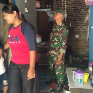 Rumah Berdinding Triplek Ini Juga Akan Direhab TNI