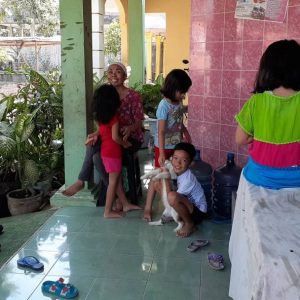 Tetap Menjaga Silahturahmi ke Warga Sasaran TMMD