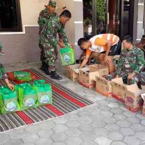 Dikenang Warga, Bingkisan Sembako di Pembukaan TMMD