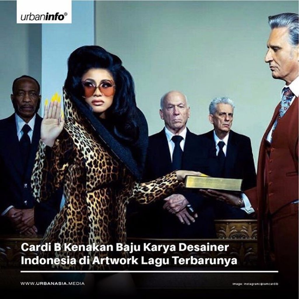 Cardi B akan Kembali Pakai Baju Rancangan Harry Halim