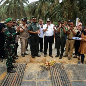 Pangdam II/Sriwijaya Apresiasi Muba Pelaksana TMMD Terbaik Wilayah Sumbagsel