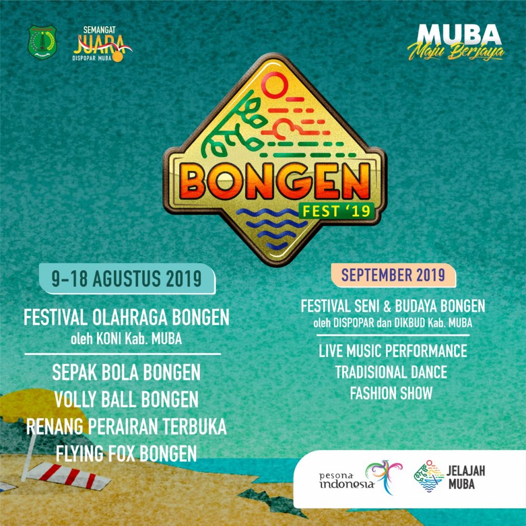 September, Dispopar dan Dikbud Muba Gelar Festival Bongen Lebih Meriah