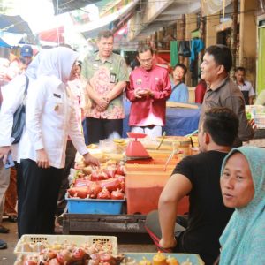 Ingin Tau Kendala Pasar Jakabaring, Fitrianti Lakukan Sidak