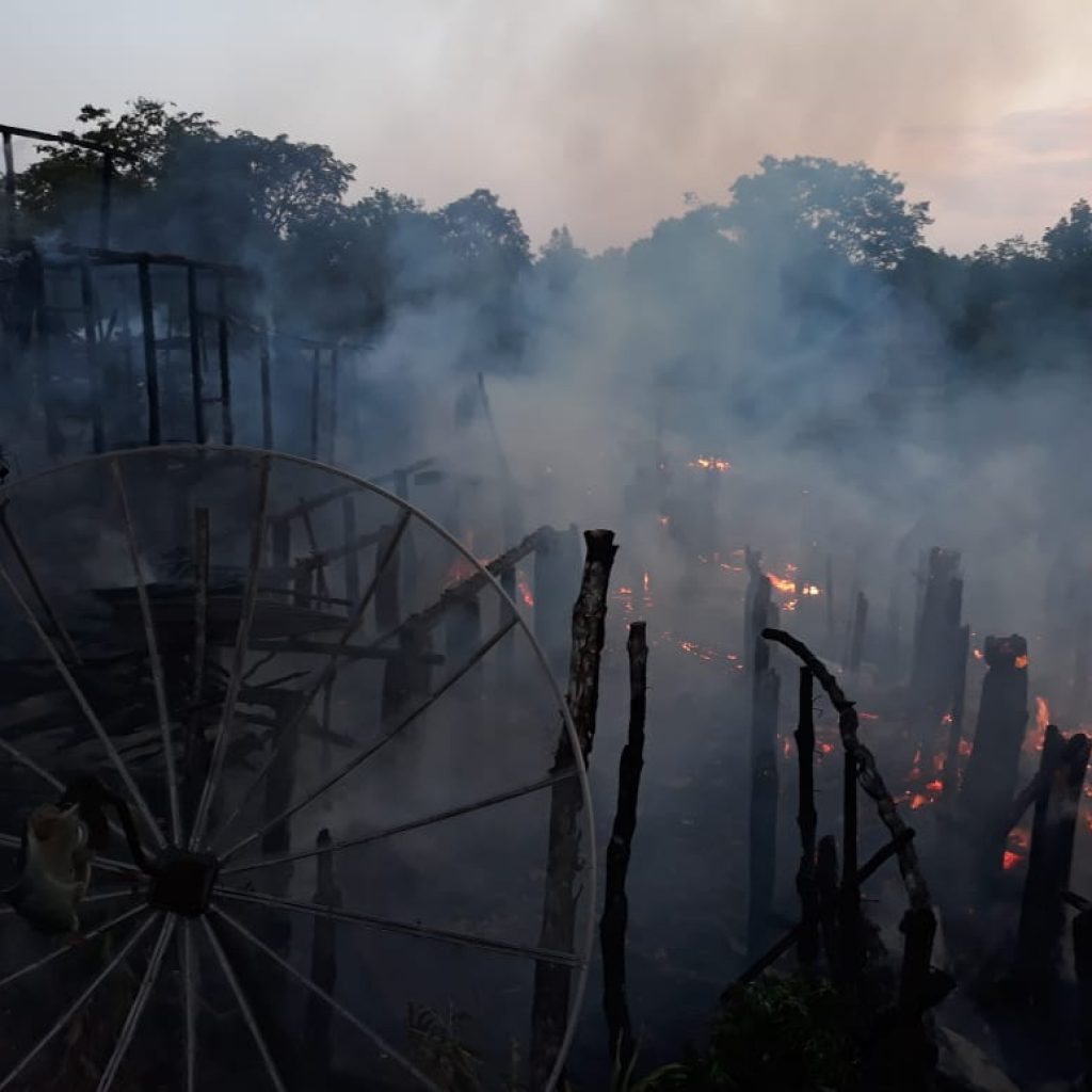 Enam Rumah di Desa Epil Ludes Terbakar, Dodi Reza Langsung Sambangi Korban