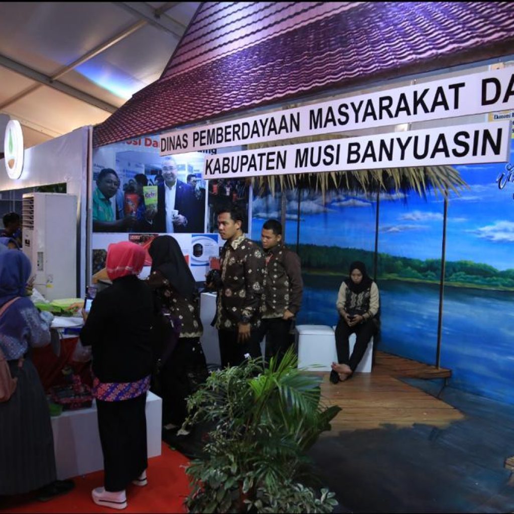 GTTG XV tingkat Provinsi, DPMD Muba Pamerkan Teknologi Keripik Biji Karet