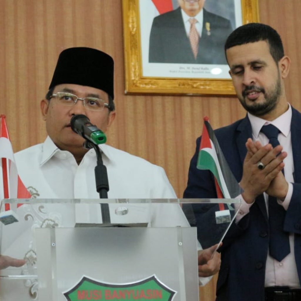 Bawa Donasi Muba, Dodi Reza Berangkat ke Jalur Gaza