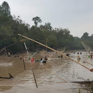 Lestarikan Tradisi Bekarang, Ini yang Dilakukan Dispopar Muba