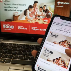 Telkomsel Hadirkan Paket Kuota Keluarga, Yang Hemat Internet Telepon SMS Tanpa Batas