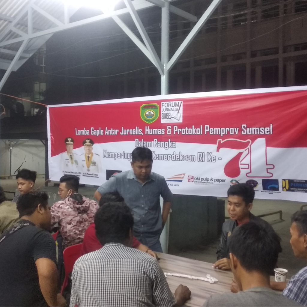 Sambut Hari Kemerdekaan, FJS Ajak Pegawai Pemprov Sumsel Duel Gaple