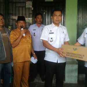 Pemkot Palembang Beri Bantuan Korban Kebakaran Talang Aman Angktan 66 Palembang