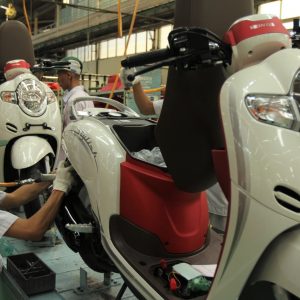 Warna Merah Putih Honda Scoopy, Siap Semarakkan HUT RI ke -74 di Sumsel