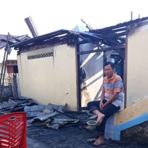 Pules Tertidur, Rumah Pudin Ludes Dilalap si Jago Merah