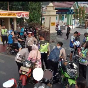 Puluhan Kendaraan Terjaring Razia