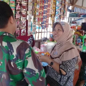 Warung Kopi ber -Wifi Menjadi Kenangan Bagi TNI Satgas TMMD