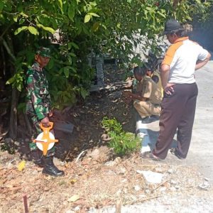 TMMD Akan Berakhir, Sejumlah Satgas TMMD Bantu Pengukuran Tanah