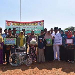 Ini Karya TNI Kodim Demak di Desa Kalikondang