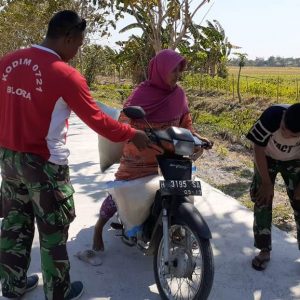 TNI Satgas TMMD ini Merasa Lega Bisa Bantu Warga Yang Kesusahan