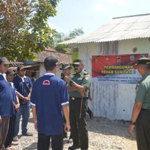 Bangun Jamban, Berharap Warda Desa Sasaran TMMD Berpola Hidup Sehat