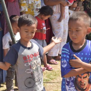 Begitu Meriahnya Upacara Penutupan TMMD Kalikondang