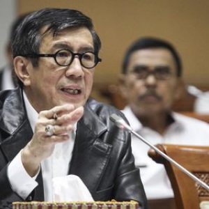 Yasonna Laoly Mundur Dari Menkumham