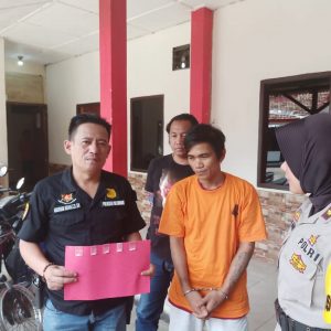 Polsek SU II Palembang Bekuk Kurir Narkoba 