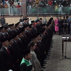 Ucapkan Sumpah Janji, 45 Anggota DPRD Muba 2019-2024 Resmi Dilantik