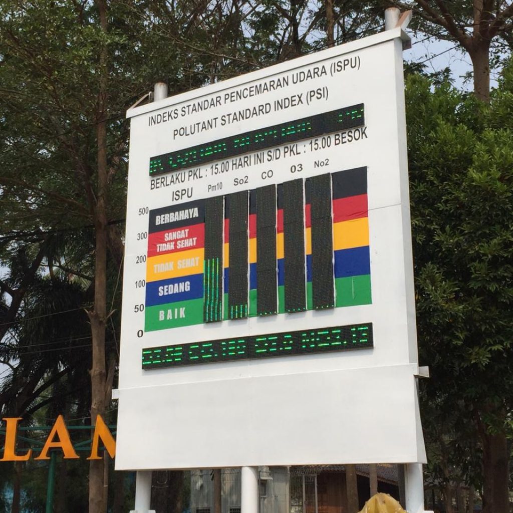 Sumsel Pastikan Kualitas Udara Belum Berbahaya