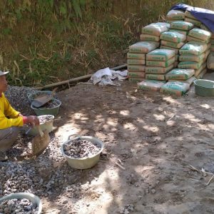 Didaulat Sebagai Penjaga Material TMMD