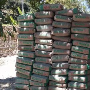 Ketersediaan Semen Untuk Pembetonan Jalan TMMD Cukup