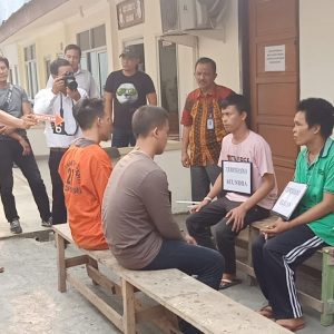 23 Adegan Rekontruksi Dilakukan Empat Pelaku Pembunuh Sopir Taksol Sofyan