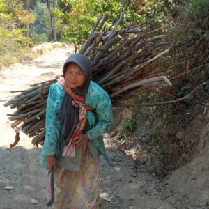 Jalan TMMD Jadi, Untuk Mencari Kayu Bakar Lancar