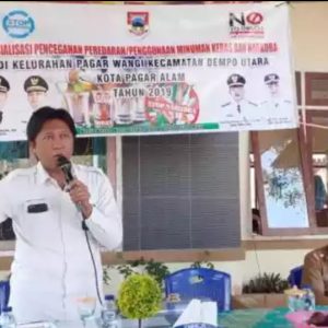 BNN Terus Berupaya Cegah Penyalahgunaan Narkoba Dengan Sosialisasi Setiap Kekelurahan di Lahat