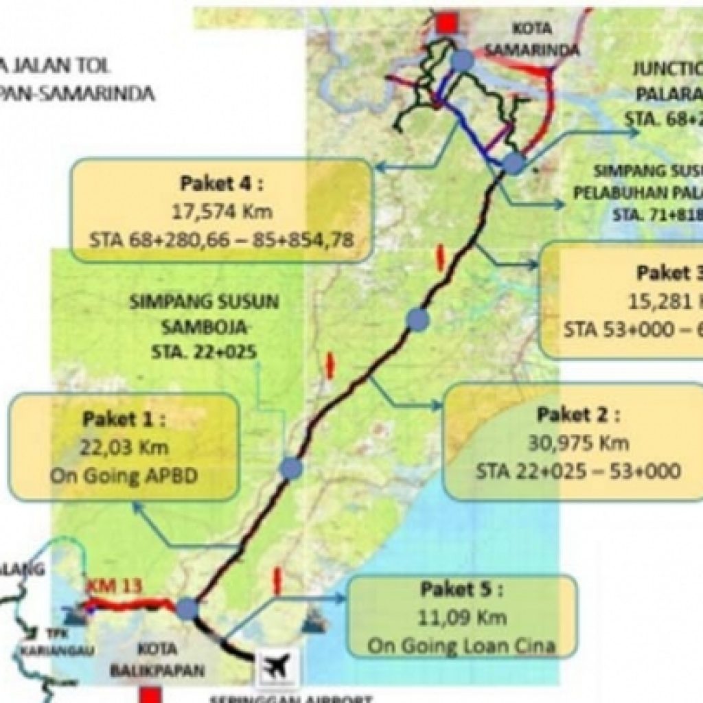 Jalan Tol Pertama di Ibu Kota Negara Baru Ditargetkan Beroperasi Akhir Oktober