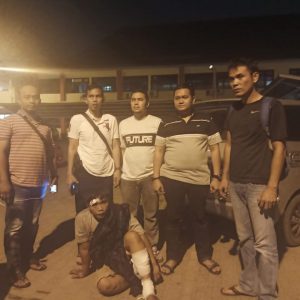 Melawan Saat Ditangkap, Polisi Berikan Timah Panas Dikaki Kiri Pelaku