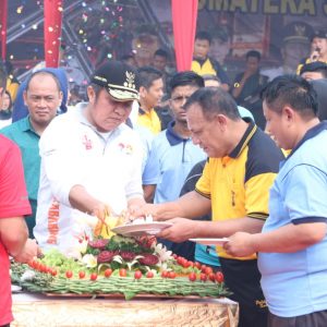 Keberhasilan Amankan Pemilu 2019, TNI dan Polri Sumsel Gelar Syukuran