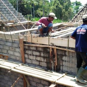 Dikeroyok TNI dan Warga, Perehabpan Rumah Pujo Nyaris Rampung