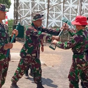 Serius Gladi Bersih, Berharap Penutupan TMMD Lancar