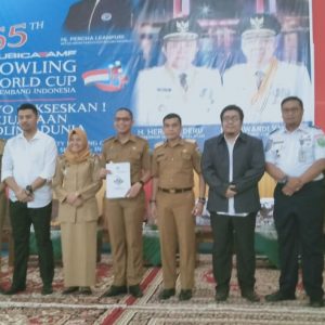 Gubernur Sumsel Ajak Masyarakat Sukseskan Kejuaraan Bowling World Cup 2019