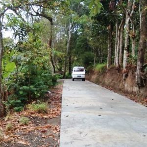 Jalan Dibangun TNI, Angkut Ampas Tahu Semakin Mudah