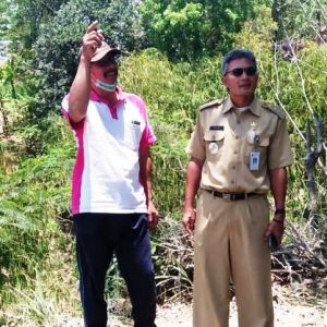 Camat dan Danramil Cek Jalan TMMD