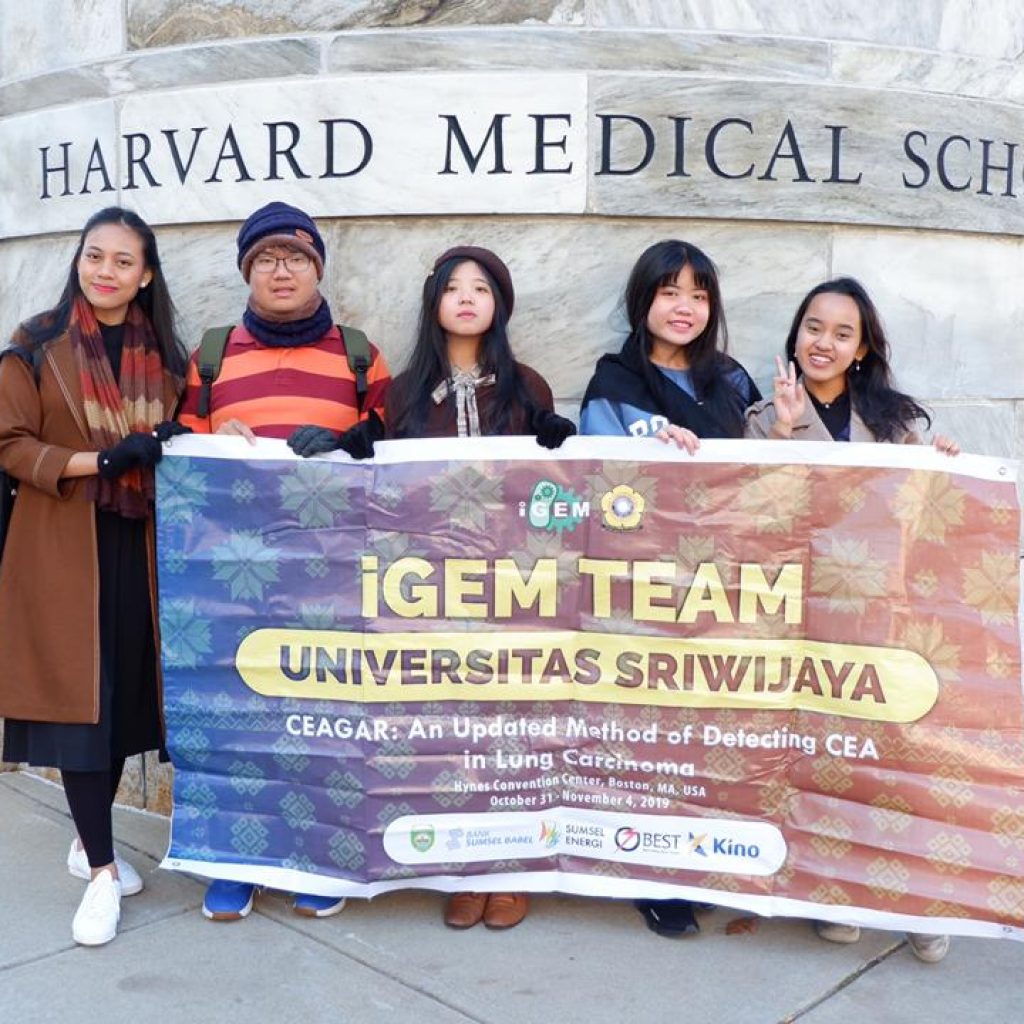 Lima Mahasiswa Unsri Berhasil Raih Medali di iGEM Boston AS