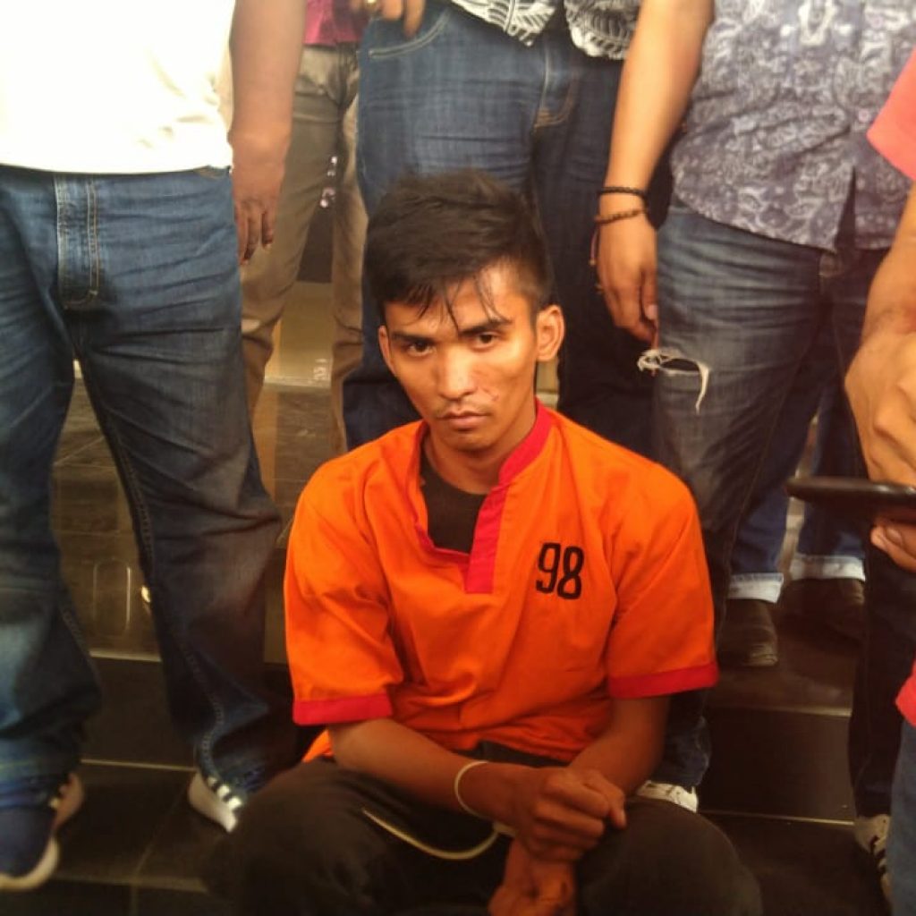 Polrestabes Palembang Ringkus Pelaku Begal Driver Taksi Online