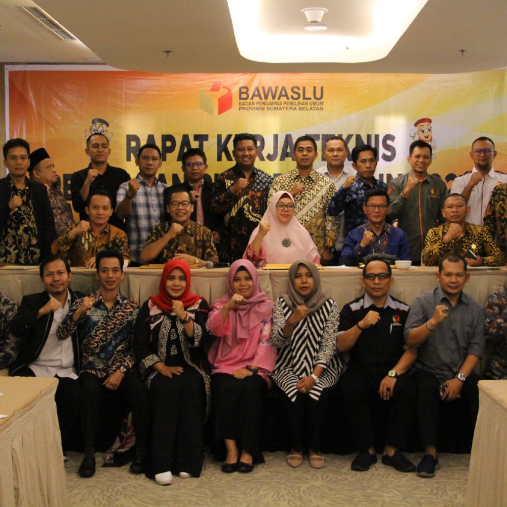 Bawaslu Sumsel Rakernis Persiapan Pilkada 2020
