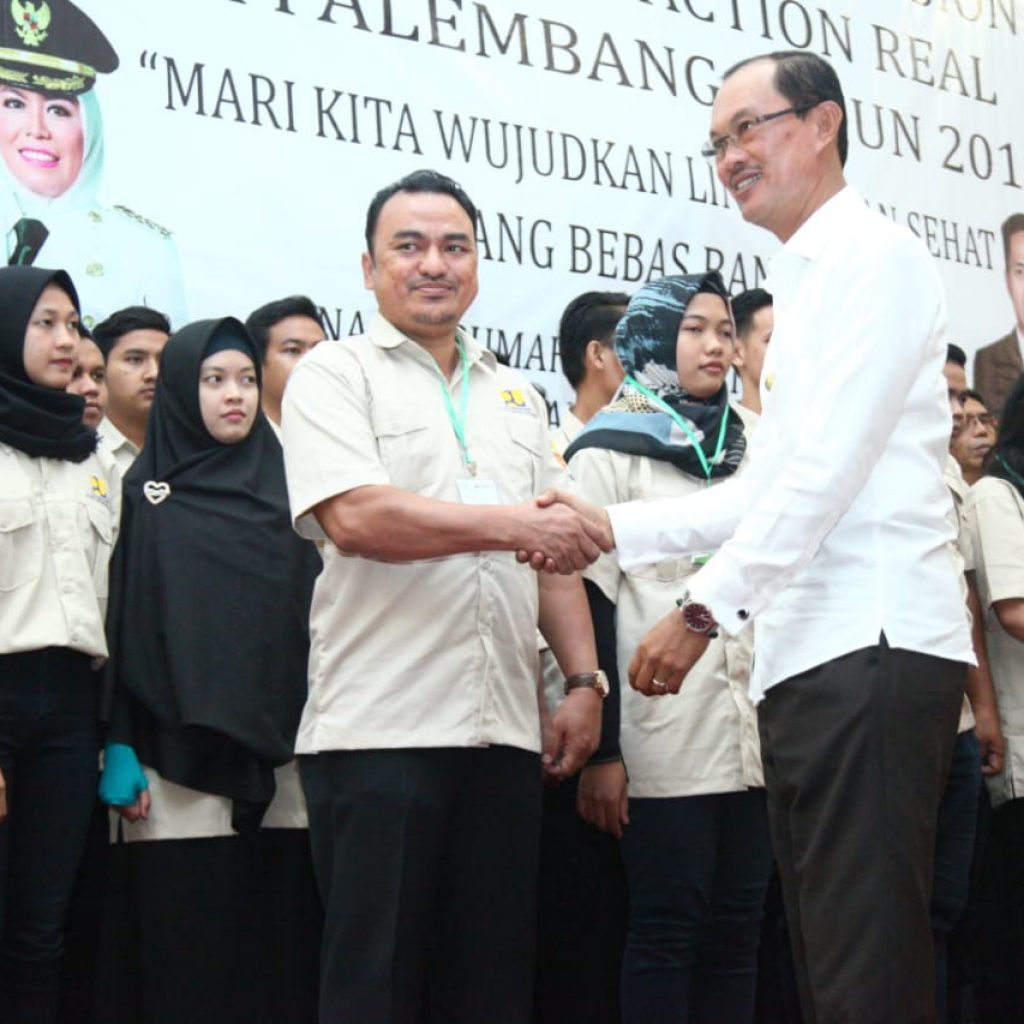 Gotong Royong Berdampak Baik, Harnojoyo : Mari Jadikan Lingkungan Palembang Lebih Baik Lagi